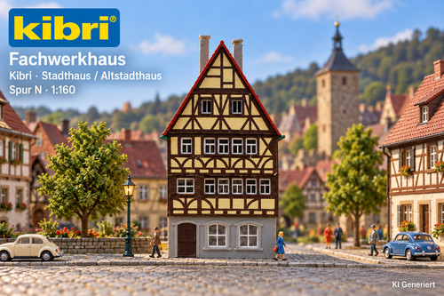 Kibri fachwerkhaus stadthaus - kibri,